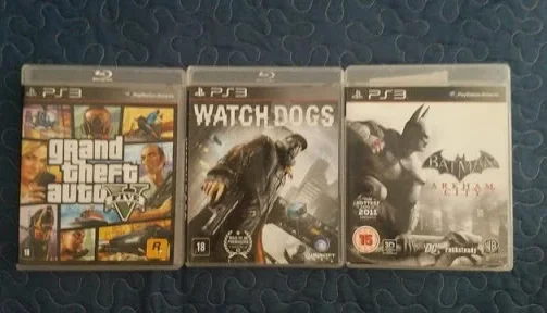 Jogos PS3 usados