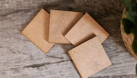 Base de MDF Cru para Artesanato — Kit com 10
