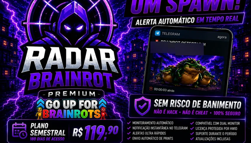 Radar Brainrot | GOUP Fortnite | Tempo Real - Semestral