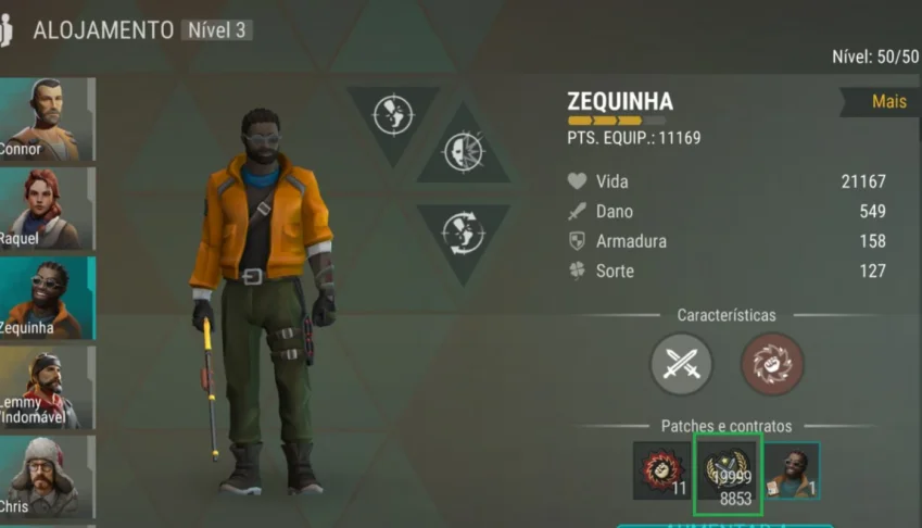 Save de conta Last Day on Earth Full Itens Assentamento 999+