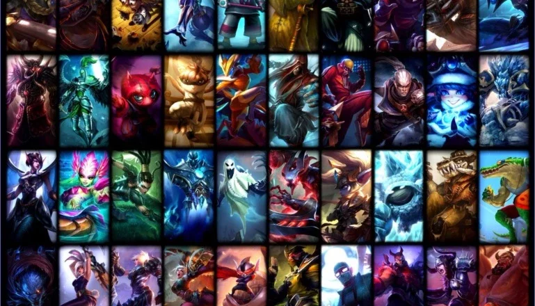 Conta LoL ALL CHAMPS GOLD 5