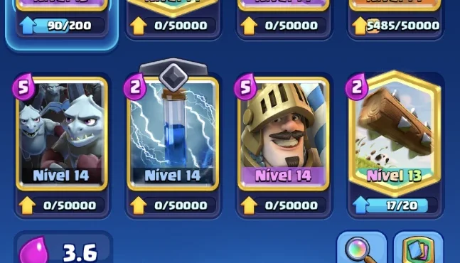 Conta Clash Royale - 7700 trofeus