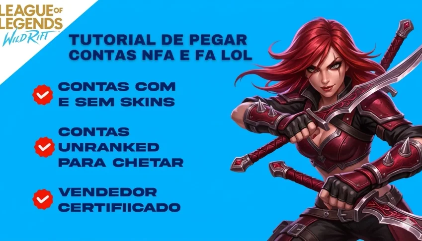 LOL - Como Capturar Contas NFA e FA - League of Legends
