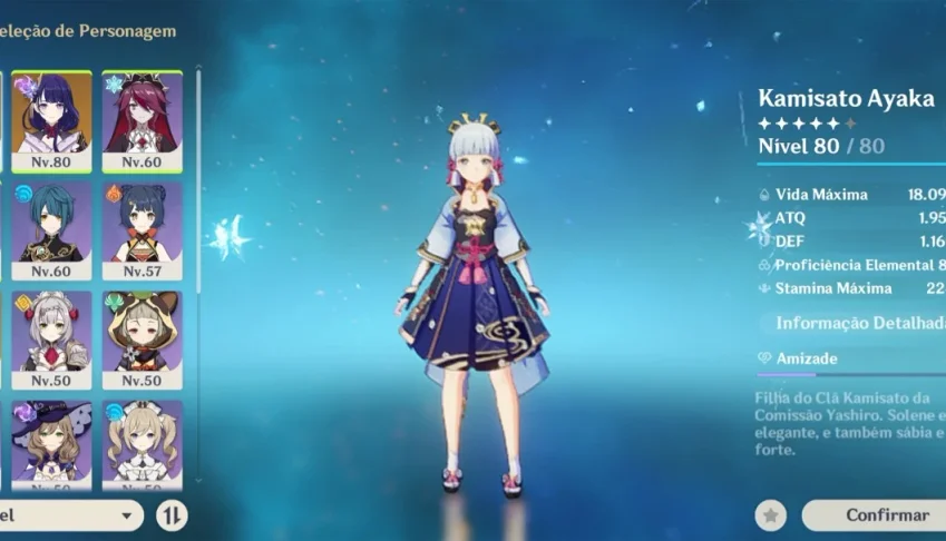 Genshin - Shogun + Ayaka + atlas celestial + orações perdida