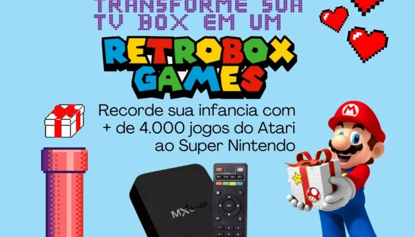 Pack Transforme sua TV Box em Video Game Retro