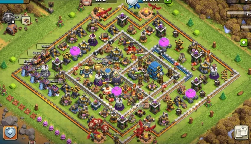 Cv 12 quase full com 8129 gemas