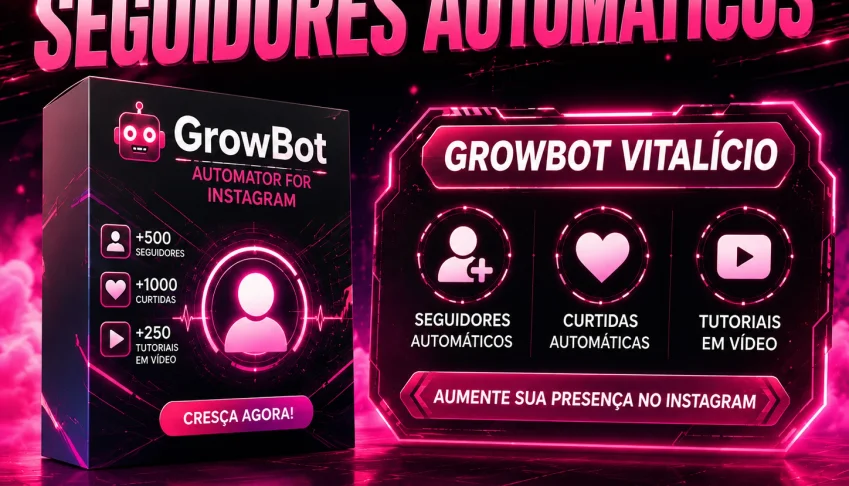 🔴 Robô De Instagram - Vitalício (Seguidores Automáticos)