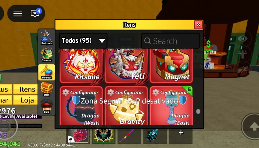 Blox Fruits Endgame Account | Dragon, magnect, kitsune perm