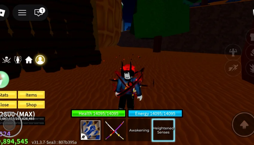 Conta Blox fruits | God human + cdk + Ghoul v4 full
