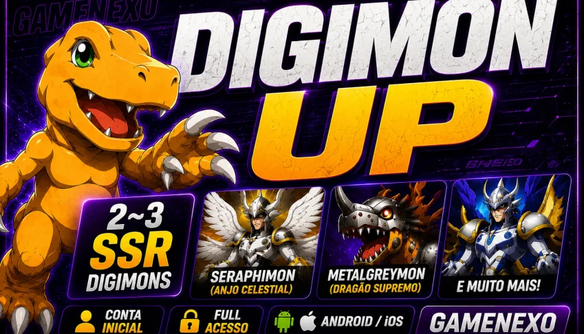 Digimon UP Global | Contas com Digimons SSR