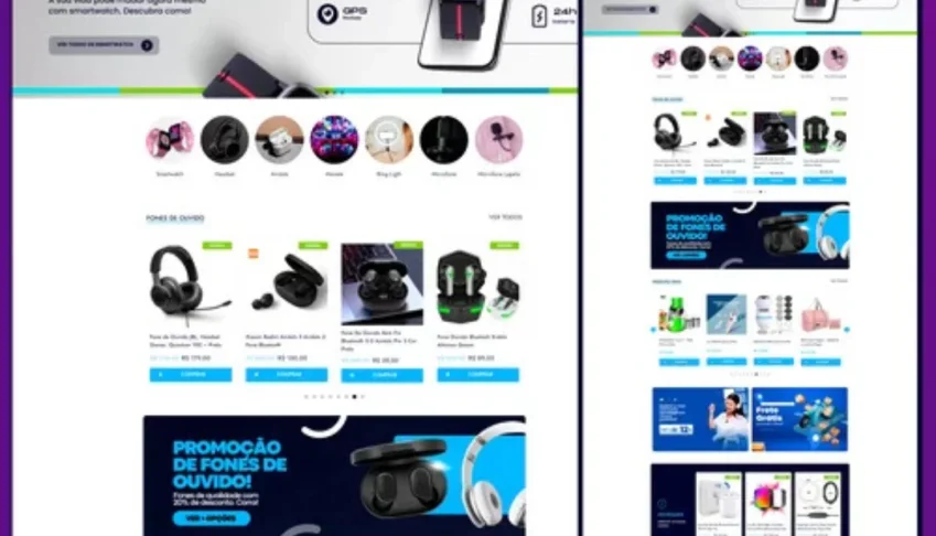 Loja Virtual Tec Udi – Elementor Pro