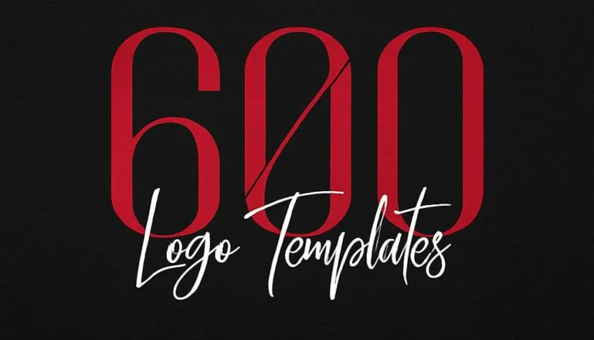 600 Logotipos Exclusivas 100% Editaveis