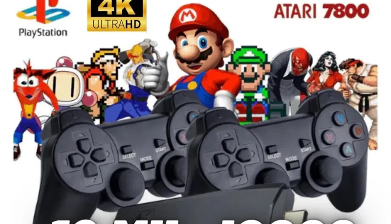 Retrô Games com 10Mil jogos para Tv Box