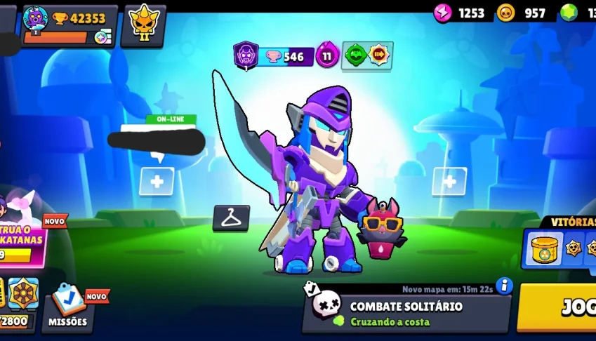 ​🔥 Conta Bruta Brawl Stars | 42 K Trofeus E Muito Mais!!!