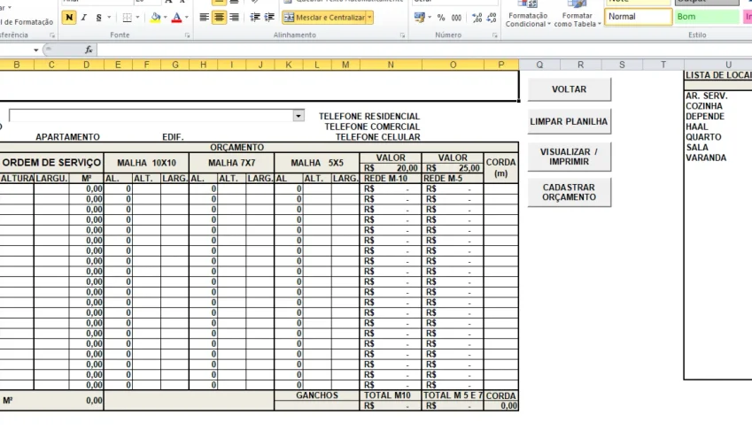 Planilha de Cadastro de Clientes, Ctrl Estoque e Brinde