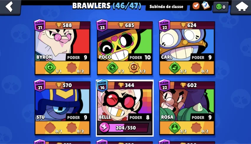 Vendo conta Brawl Stars