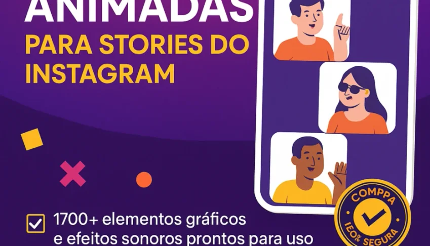 Pack com mais + de 1700 artes animadas stories do instagram