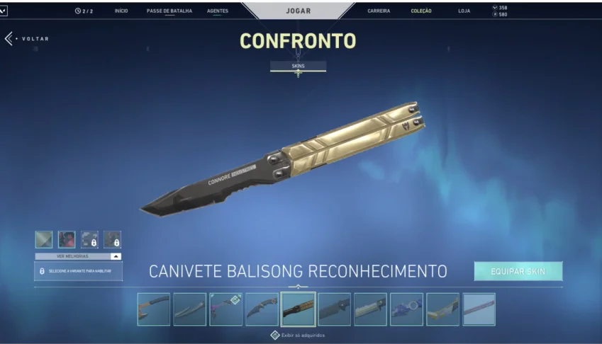 CONTA VALORANT IMORTAL + 900,00 em skins