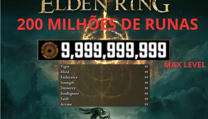200 Milhões Runas Elden Ring - PC