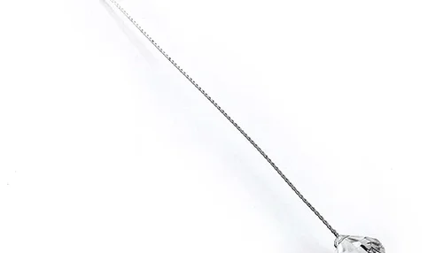 Haste de Metal com Diamante Plástico - Caixa com 12