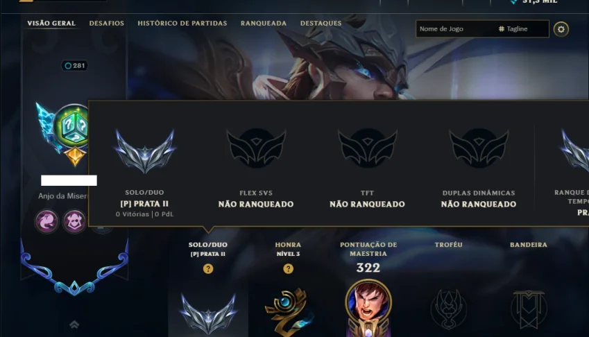Prata 2 com TODOS os Champs e 96 Skins ( TOP / JG )