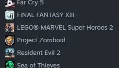 Conta Steam com The Witcher 3, Far Cry 5 Sea of thievs e ++