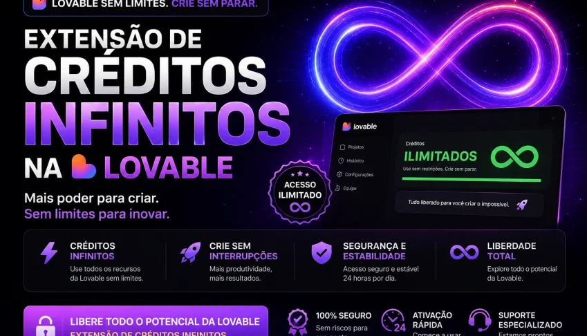 Lovable - Extensão Congela Créditos 30 dias