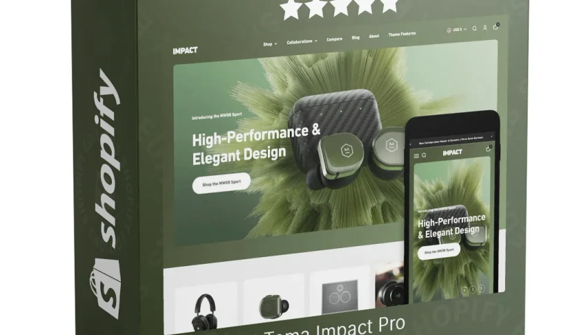 Tema Impact Shopify Original Atualizado + Chave de Ativação