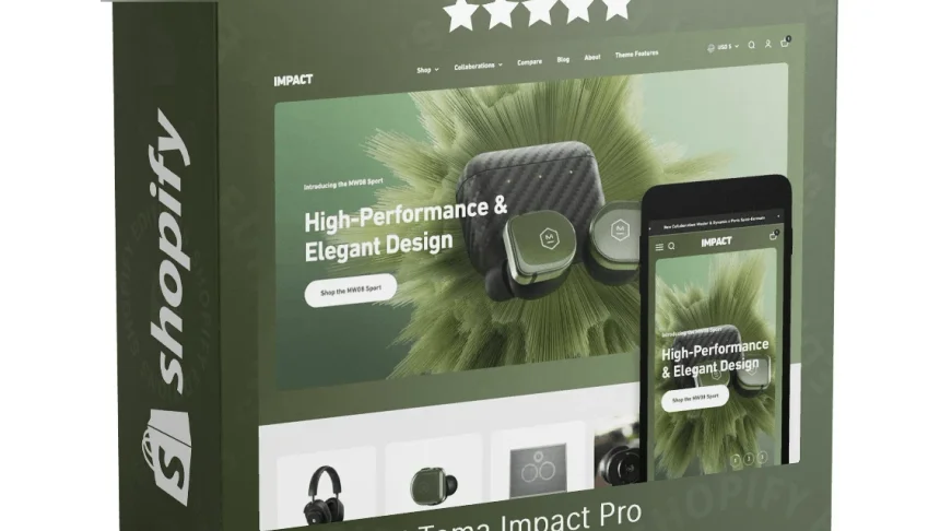 Tema Impact Shopify + Chave de Ativação