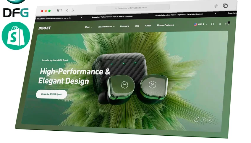 Tema Impact Shopify Original Atualizado + Chave de Ativação