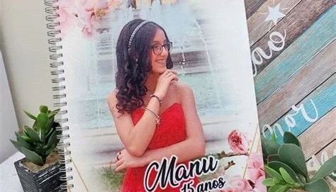 Caderno Grande Personalizado com Foto ou Tema
