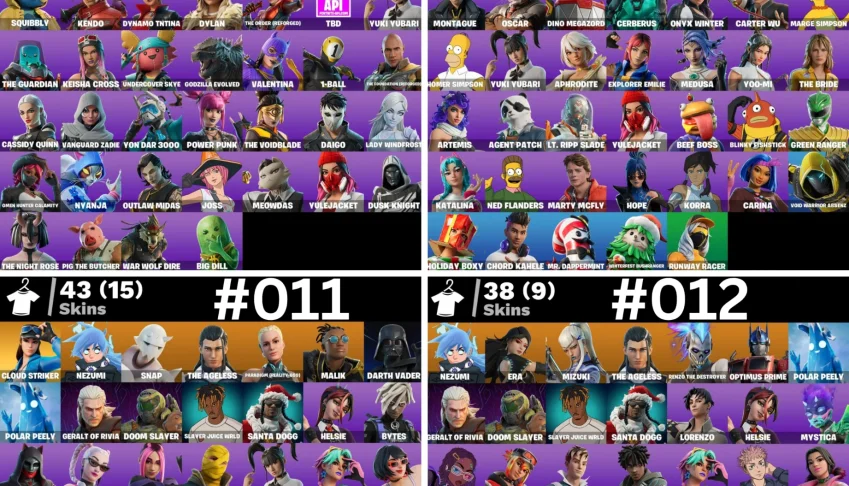 Anúncio dinâmico de Fortnite | As Melhores Contas