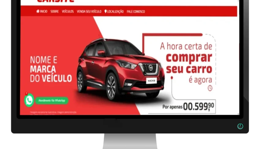 Site para venda de automóveis em PHP