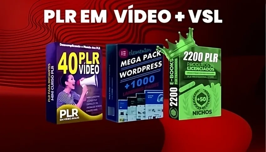 Pack Premium PLR + VSL's Completo
