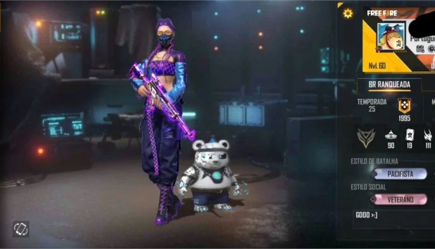 conta( veterana ) gemada com ítens raros, lvl 60 ( passes tr