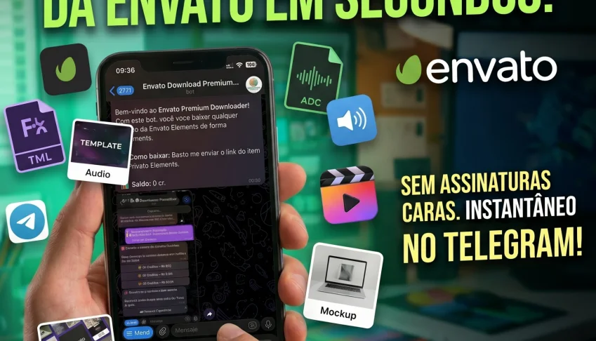 Envato Elements Downloader Bot