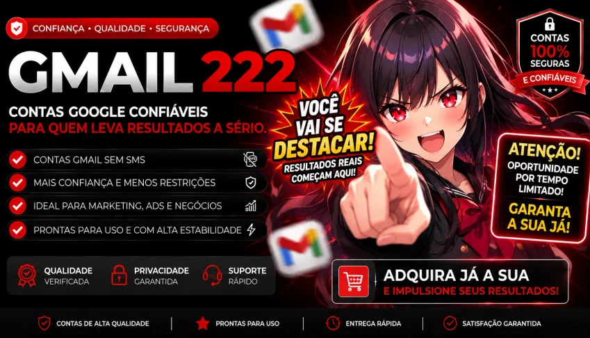 Gmail Barato | Contas Prontas Para Uso