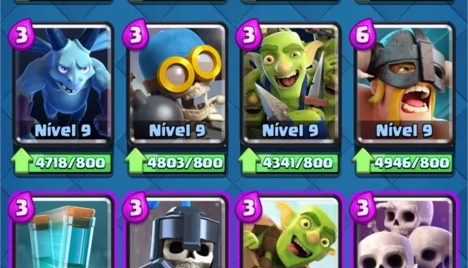 CLASH ROYALE - 5000 TROFEUS - 3K DE GEMAS