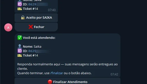 Bot Atendimento Telegram Script Python