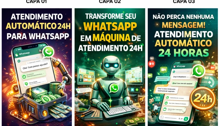 🤖 Atendimento Automático 24H Para Whatsapp