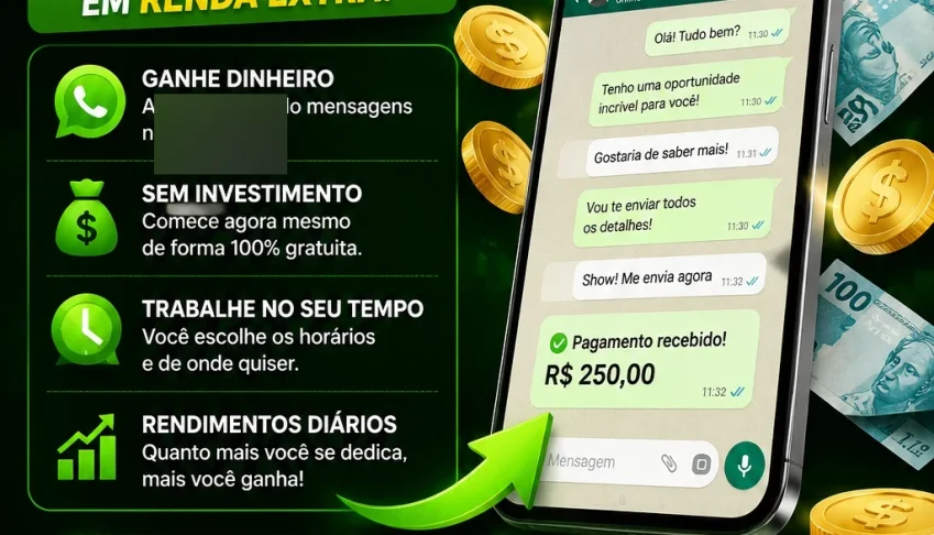 Método : Ganhe Dinheiro Pelo Whatsapp!