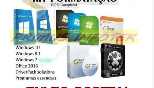 Combo Formatação completo Pré e Pós