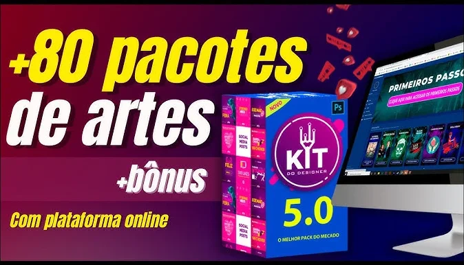 Super Pack Kit do Designer 5.0 - Acesso Vitalício !