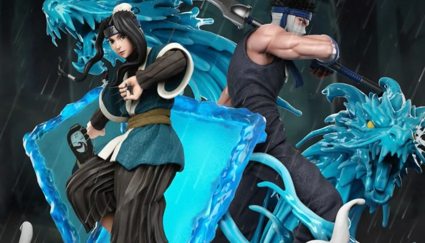 Haku x Zabuza naruto 3d stl