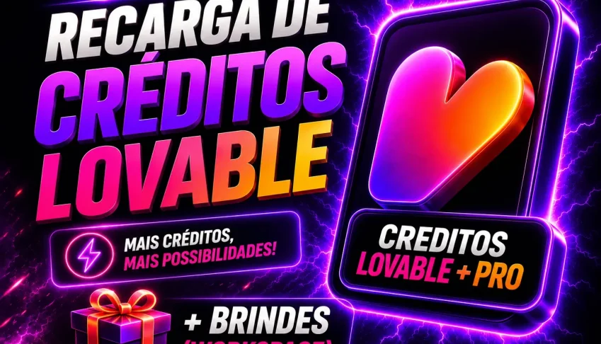 Créditos Lovable + PRO - Entrega na Hora