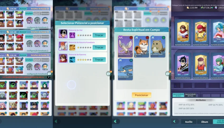 conta yuyu hakusho lvl 120