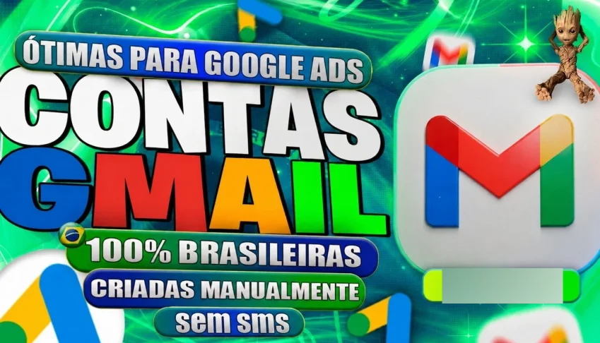 10 Contas Gmail Antiga 1 - 3 Ano De Criação 
