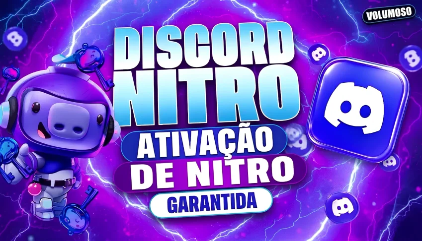 Ativação De Nitro Na Sua Conta | Melhor Preço | Entrega Supe