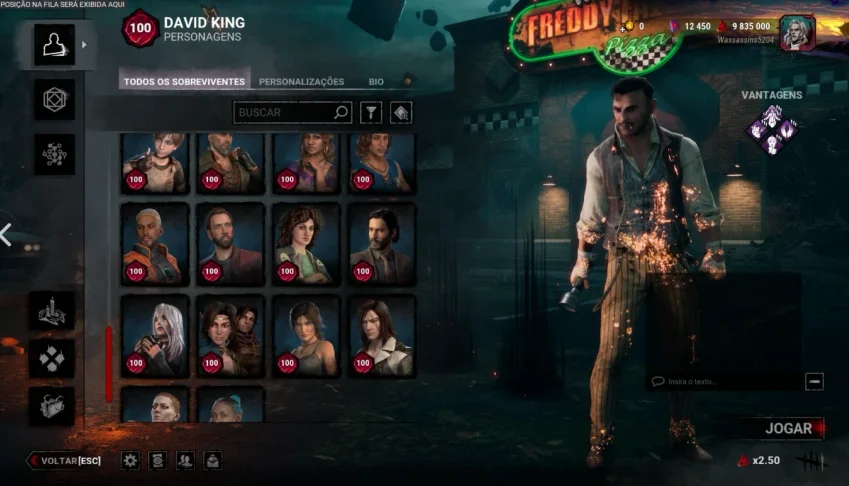 DEAD BY DAYLIGHT UNLOCK ALL PERKS SKINS ITENS 2026