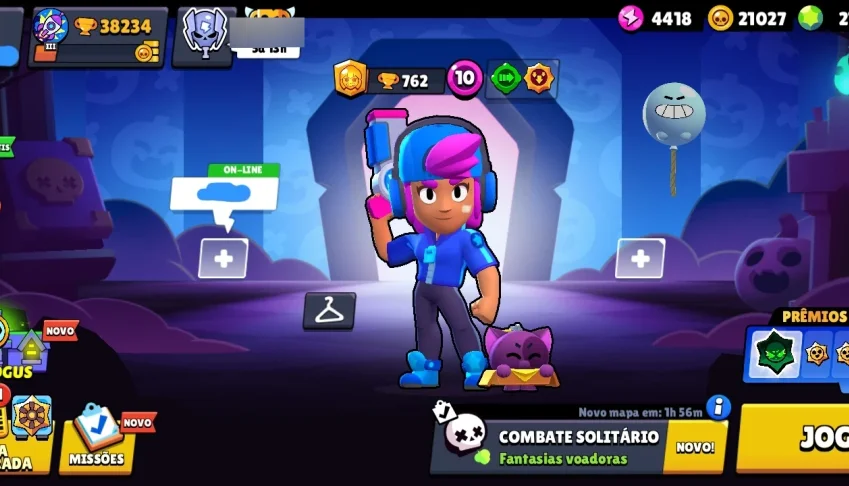 DESAPEGO Brawl Stars OG  2018| 38k Troféus |  Skin  Exclusiv